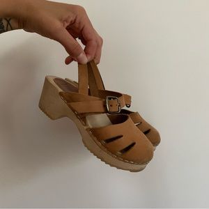 Wooden clogs